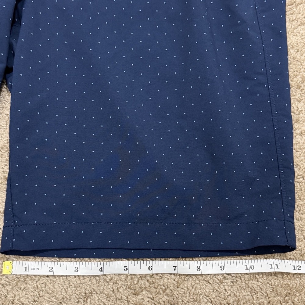 Under Armour Men's HeatGear Loose Golf Shorts Navy Polka Dot Size 40 - Picture 11 of 12